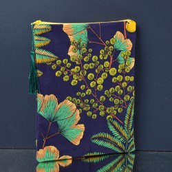 Pochette à livre zippée -...